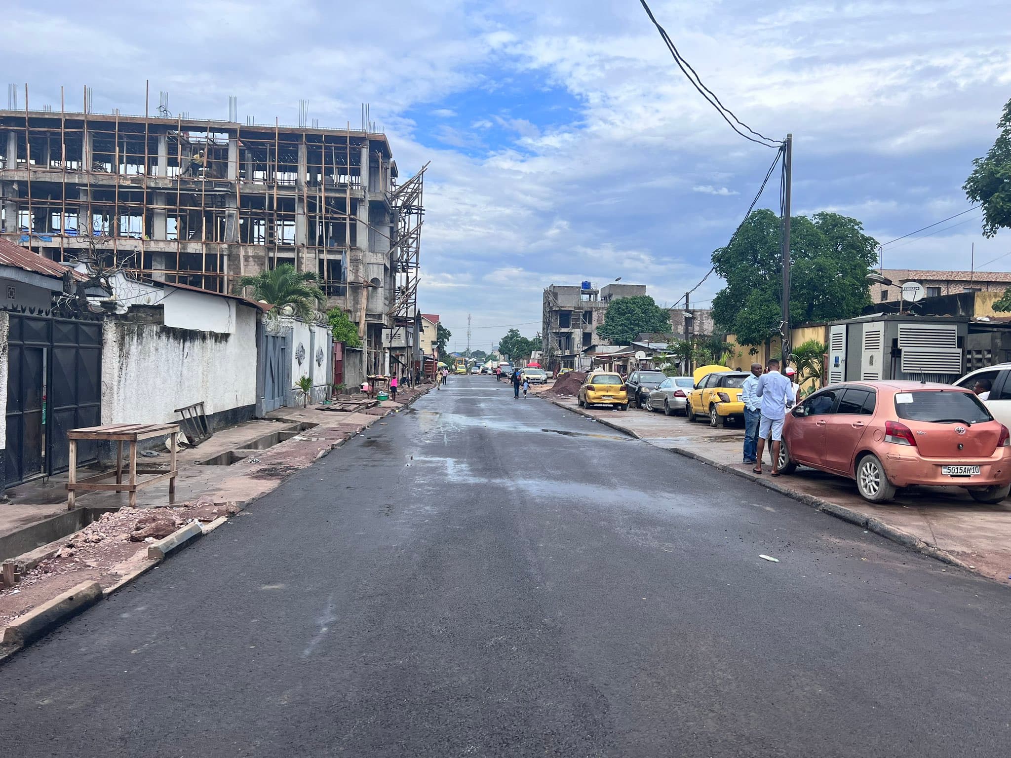 Réhabilitation de l’avenue Kwamouth